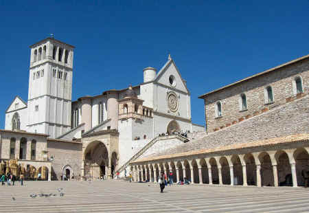 Assisi - the main sights - basilica